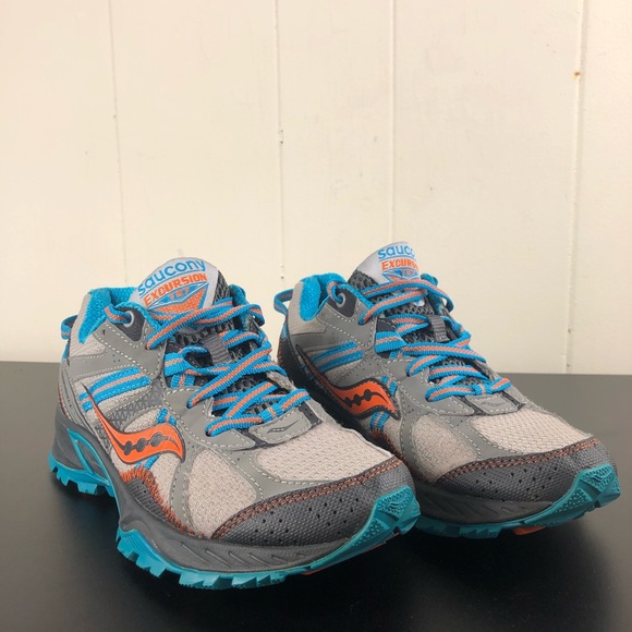Saucony Excursion TR7 Trail Running Shoe Sz 5.5 - Picture 3 of 13